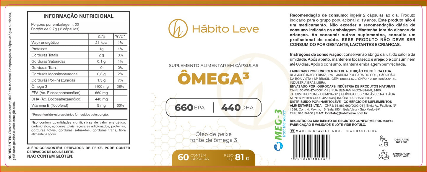 Omega 3 - 1100MG
